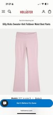Hollister Pink Pants Size M