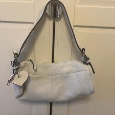 Maschera Firenze White Leather