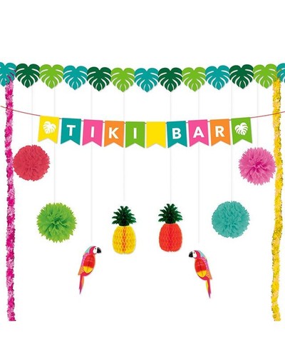 Tiki bar decoration - bar, 12