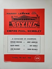 Howard Winstone v Jimmy Anderson - Empire Pool, Wembley - 9th April, 1968
