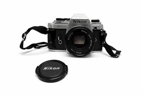 Nikon 35mm film camera - fg,