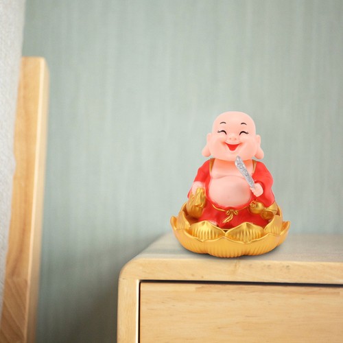 Solar buddha statue cute - 1,