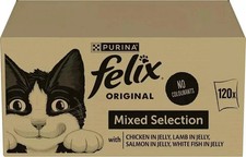 120 x 85g FELIX ORIGINAL Mixed