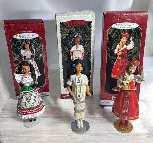 Barbie hallmark ornaments - hallmark,