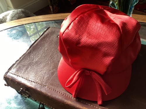 Vintage 1960s red satin jockey - 1960s,