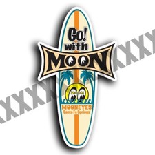 Mooneyes Decals Surfboard