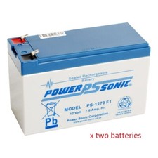 2 x 12V 7AH  RAZOR E200 E200s