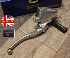 NEW FRONT BRAKE MASTER CYLINDER FOR CHOPPER BIKE ANGLE HANDLE BARS