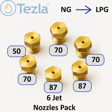 Set universal gas jets - of,