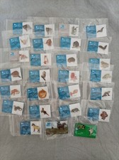 Rspb pin badges on cards - rspb, badges,