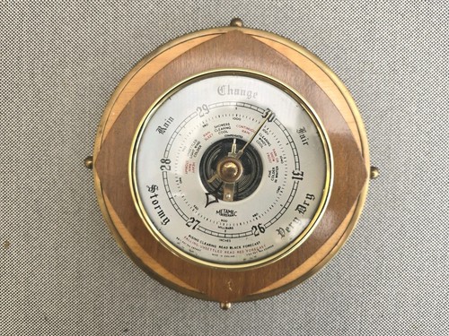 Vintage metamec desk barometer - vintage,