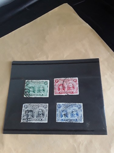 Rhodesia king george 1910 - george, v