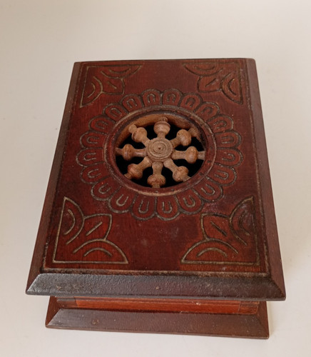 Vintage breton french carved - vintage,