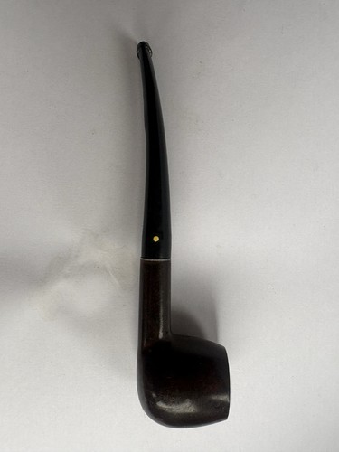 Briar pipe with - pipe, damaged