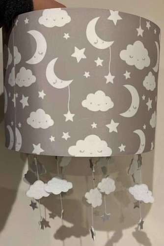 Stars and moon ceiling light - stars,