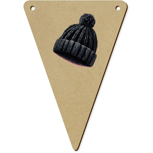 Knitted beanie bunting - 5, 'knitted
