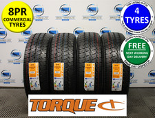 X4 225/65R16C 225 65 16C 112/110T M+S 8PR LT TORQUE TQ-05 COMMERCIAL NEW TYRES 