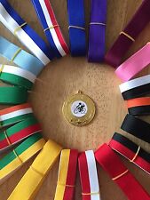10x Cycling, Race Medals 50mm Choice of ribbons  Great value!! Bulk Buy