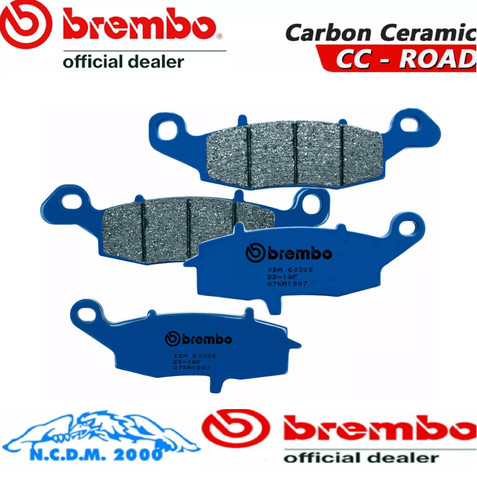 Front brake pads brembo cc - pads,