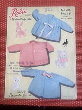 BABY JACKET CARDIGAN 3 DESIGNS