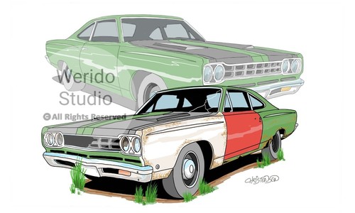 Barn find road runner - 68/69,