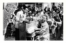 DOOLEY WILSON & HUMPHREY BOGART - CASABLANCA AUTOGRAPH SIGNED PHOTO POSTER PRINT