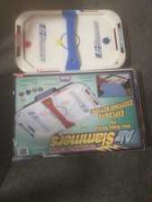 Vintage 1997 Air Slammers Battery Powered Disc Hockey Spears Games
