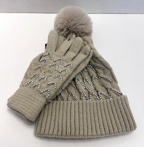Women knit cuffed bling - women's,