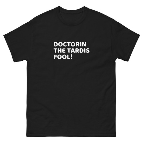 Doctorin the tardis - who, sci