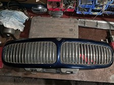 jaguar x308 xj8 Front Grille Blue With Chrome Inserts
