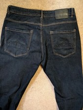 883 Police Orta stretch Men's Jeans Dark Navy Blue Size W34 L32