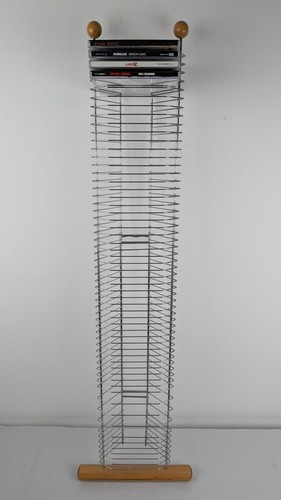 Chrome metal wire wood cd - chrome,