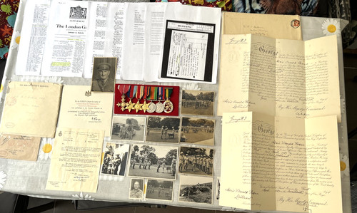 Ww2 obe medal group - ww2,