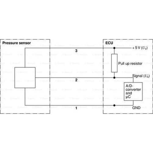 Sensor fuel pressure bosch 0 - fuel,