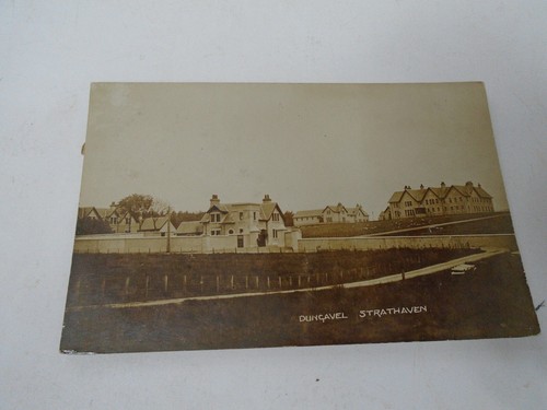Strathaven postmark postcard - postmark,