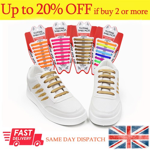 Silicone shoe laces - shoe, no