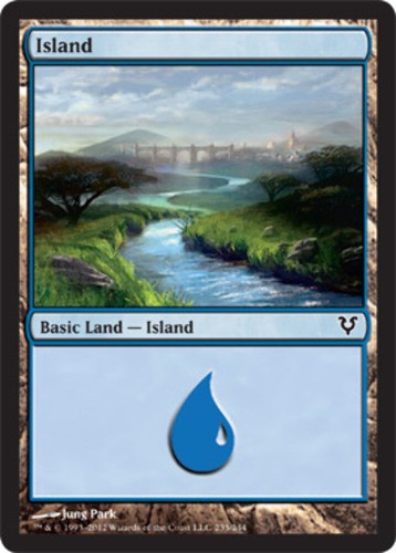 Island avacyn restored - island, (235)