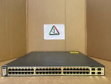 Cisco 3750G-48TS-E Switch + IOS 15 Cisco Catalyst WS-C3750G-48TS-E (Inc VAT)