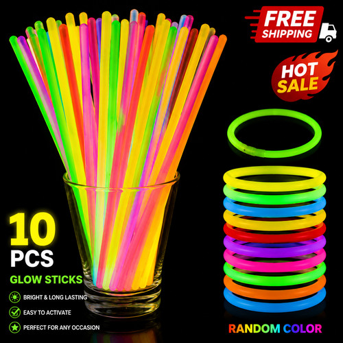 100 200 glow sticks - 50/100/200,