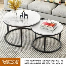 Nesting Coffee Tables Set of 2