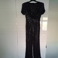 BNWT Black sequin jumpsuit