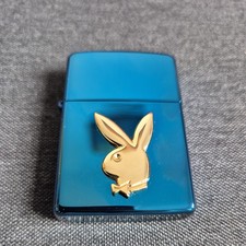 Zippo windproof lighter - Playboy bunny head gold 20833