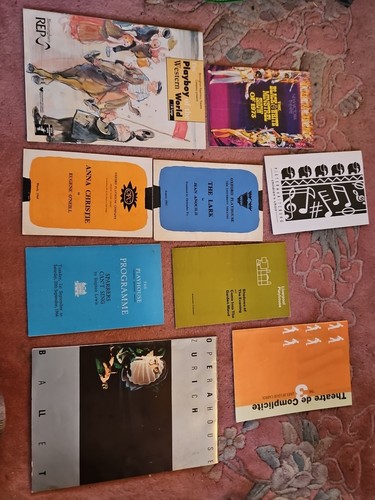 Various theatre programmes - 9,