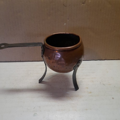 Cauldron copper old antique - ,