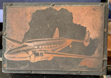 Vintage printing block~copper