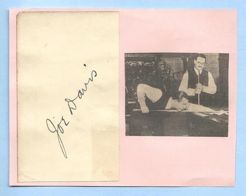 Joe davis snooker - joe,