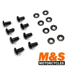 Aprilia Screen Fixing Pins & Clips RSV1000 98-03 | Genuine Parts  AP8144109 x 8