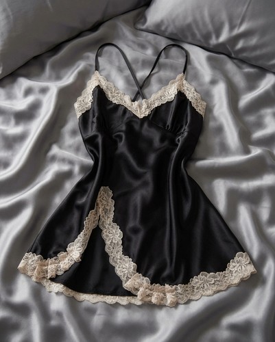 Beautiful black satin - beautiful,