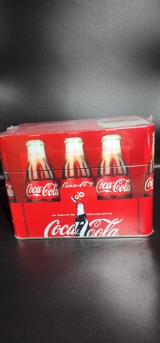 Coca cola recipe tin box - coca,