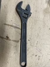 BLUE-POINT GAJ10 10” ADJUSTABLE WRENCH. Vintage Spanner Tool